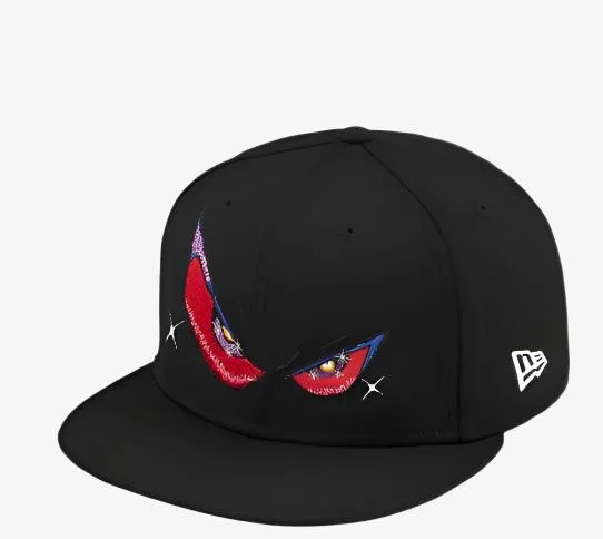 Supreme x New Era Fitted Hat 'Eyes' Black (FW21)