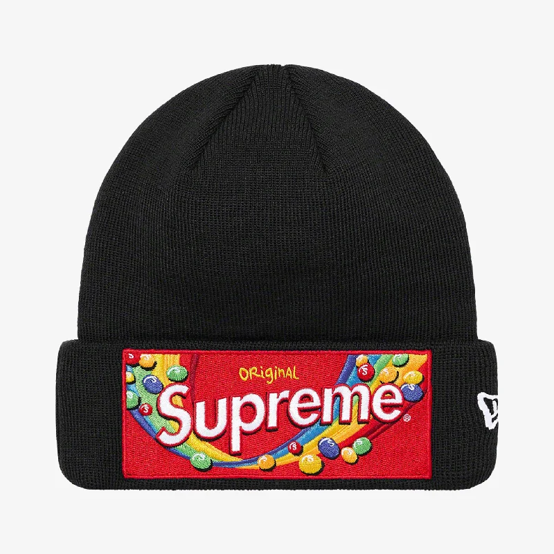 Supreme x Skittles x New Era Beanie Black (FW21)