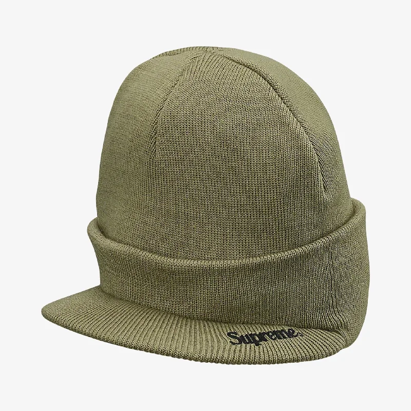 Supreme x Timberland Beanie 'Radar' Olive (FW21)