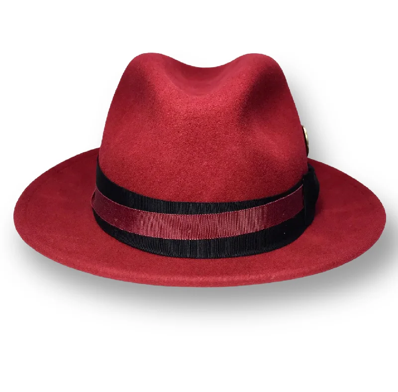 THE FLAMEKEEPERS HAT CLUB CRIMSON TIDE FEDORA