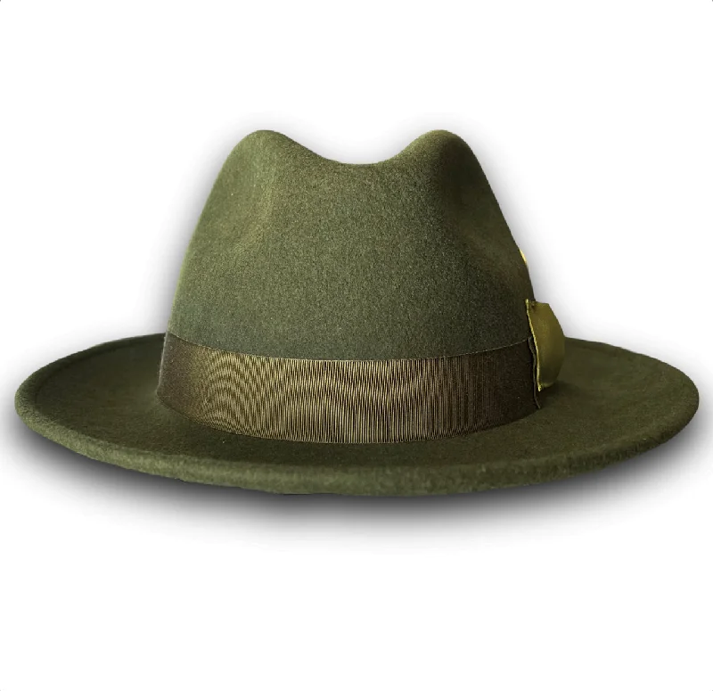 THE FLAMEKEEPERS HAT CLUB MATCHA LATTE FEDORA