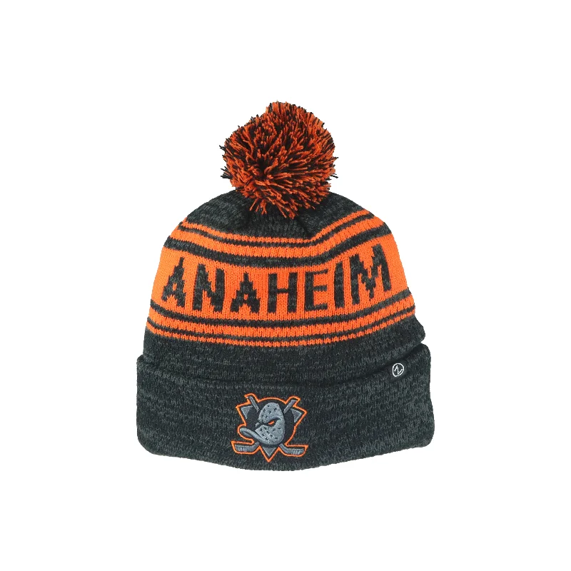 Through Shadows Pom Beanie