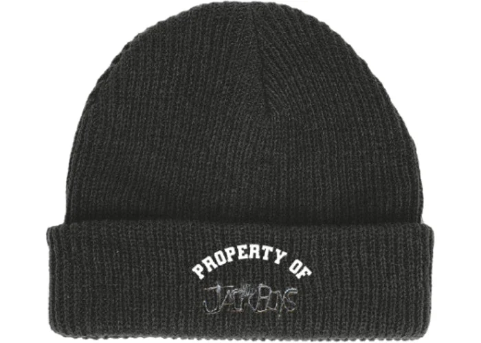 Travis Scott Beanie 'Jack Boys Property of' Black (FW19)