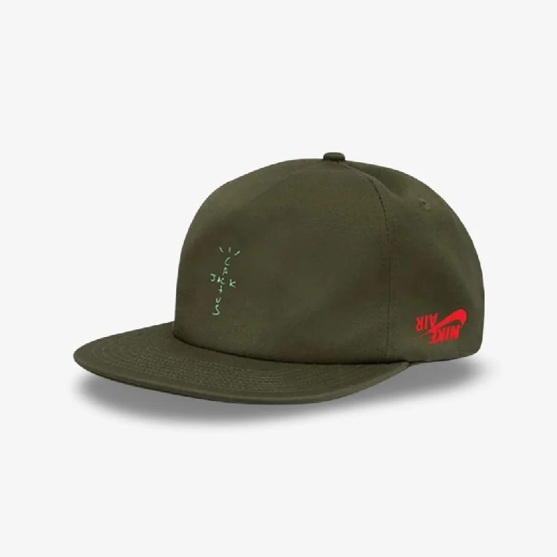 Travis Scott x Air Jordan Hat 'Cactus Jack Highest' Olive (FW19)