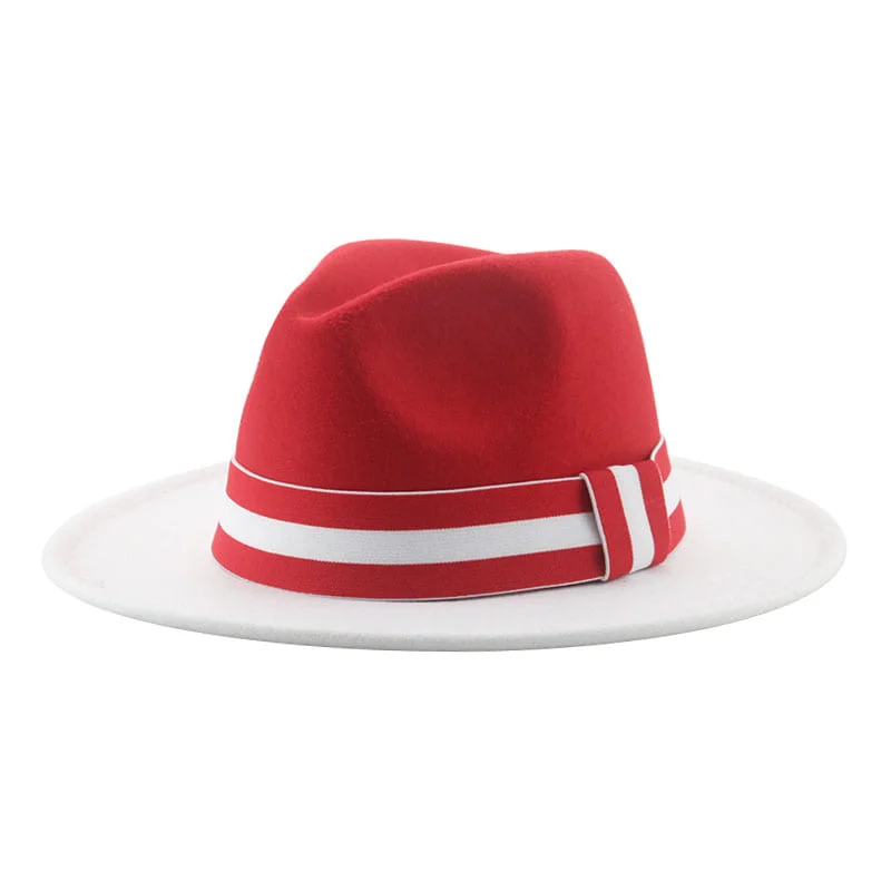 Watford Bicolor Band Fedora Hat