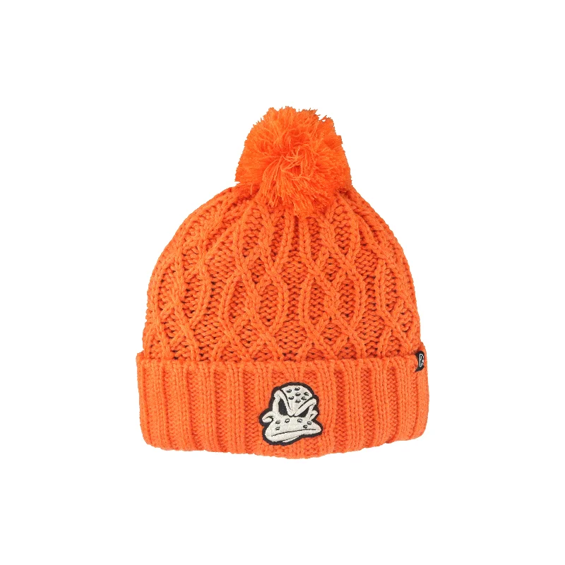 WW Face Basket Pom Beanie