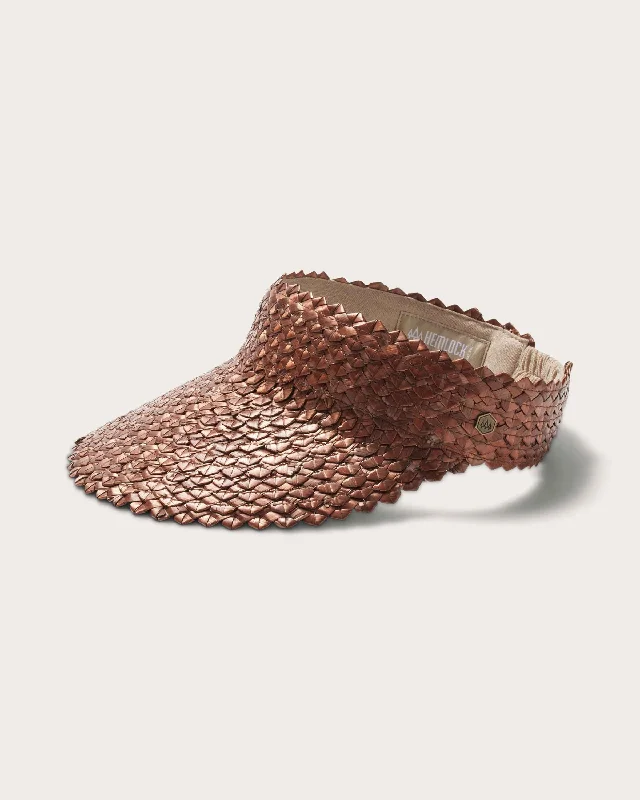 Capri Visor in Copper