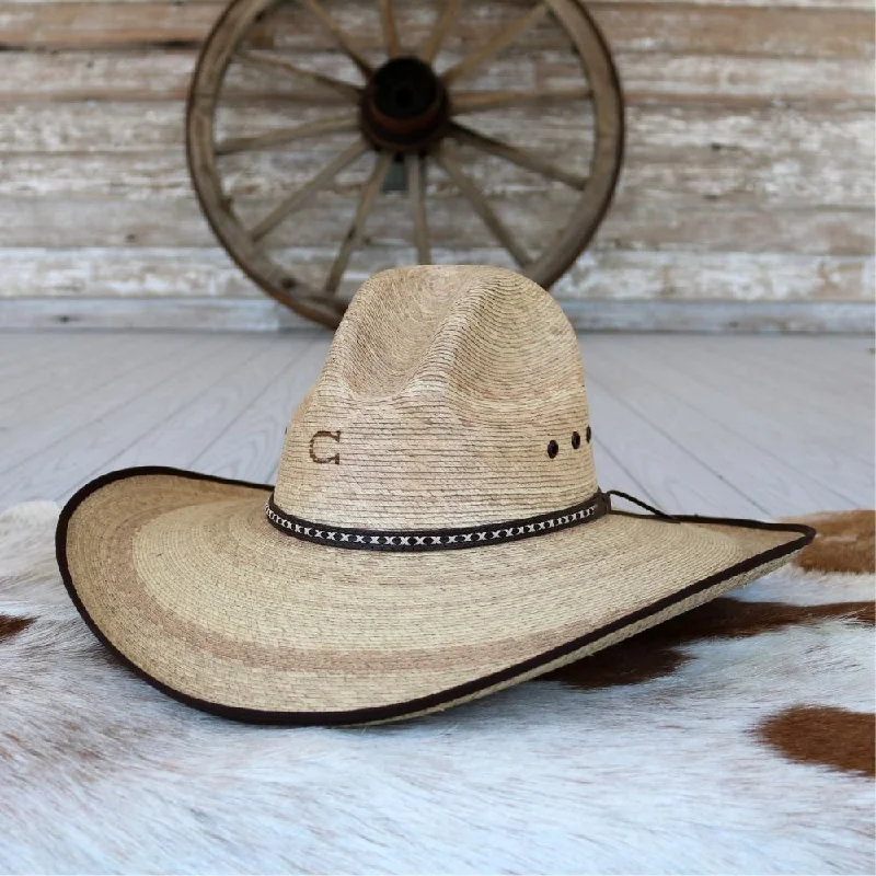 Charlie 1 Horse Bandito B Gus Palm Leaf Cowboy Hat