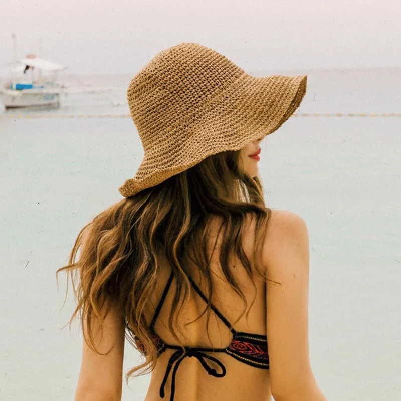 Foldable Weave Straw Hat