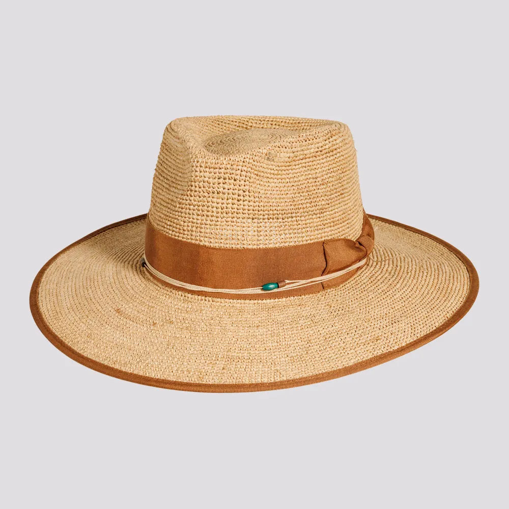 Inari | Womens Crocheted Raffia Straw Sun Hat