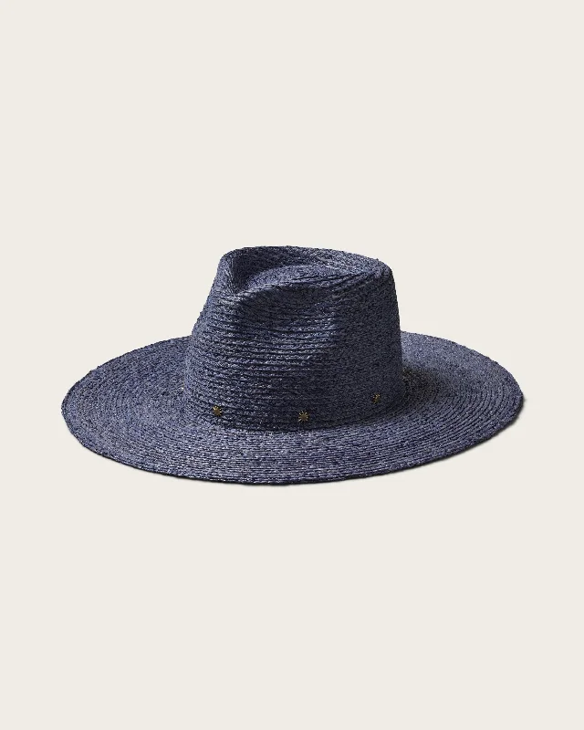 Logan Fedora in Smoky Blue