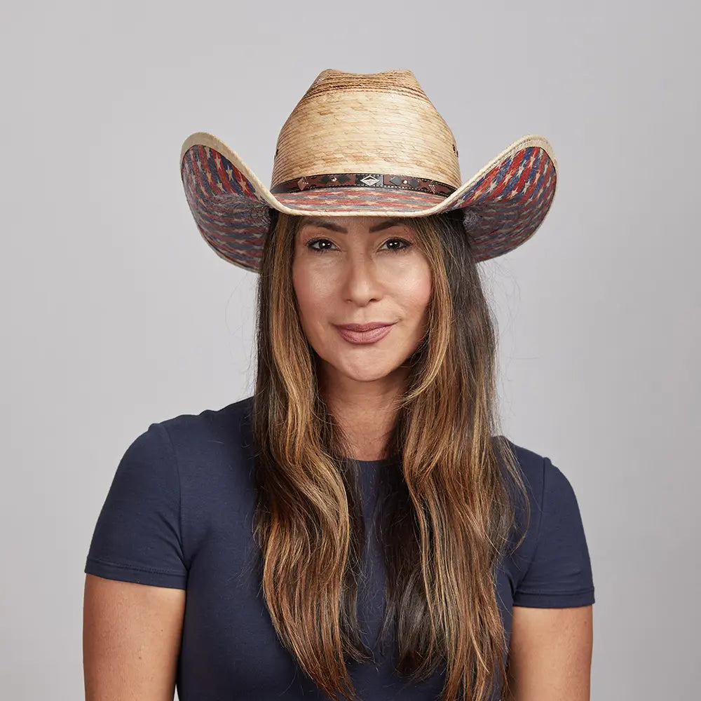 Patriot | Womens Straw Cowgirl Hat