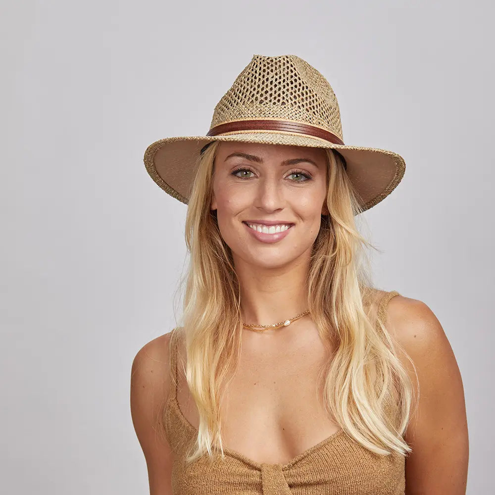 Seagrass | Womens Straw Sun Hat