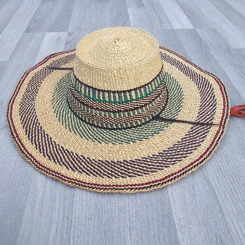 Sun hat, Bolga Straw Hat - BH001