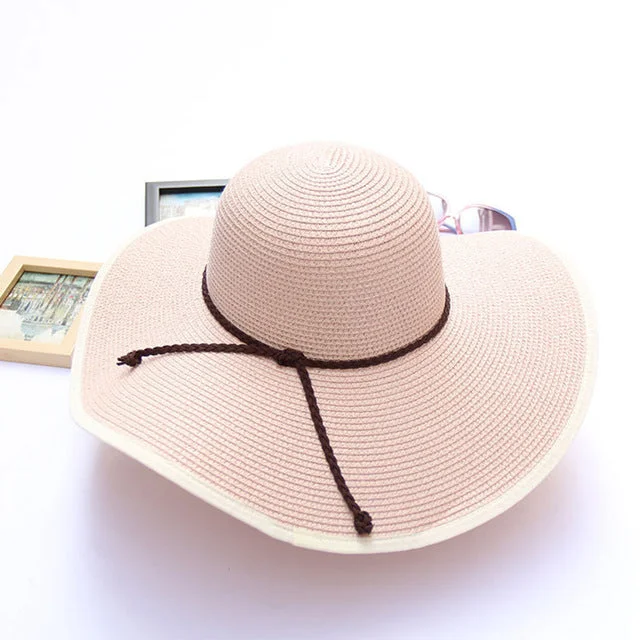 Foldable Wide Brim Ladies Sun Hat